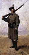 Nicolae Grigorescu The Sentry oil painting on canvas